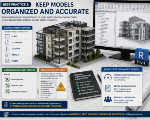 Keep Models Organized and Accurate for Better Revit Documentation