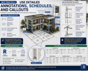Use Detailed Annotations Schedules and Callouts in Revit Documentation
