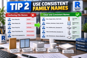 Tip 2 use consistent family names for an organized Revit library