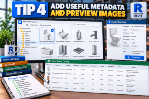 Tip 4 add useful metadata and preview images to a Revit family library
