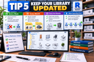 Tip 5 keep your Revit family library updated for better BIM workflow