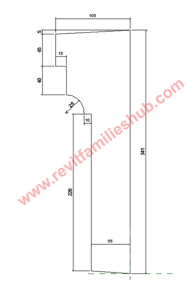 P16-34NA Revit Profile