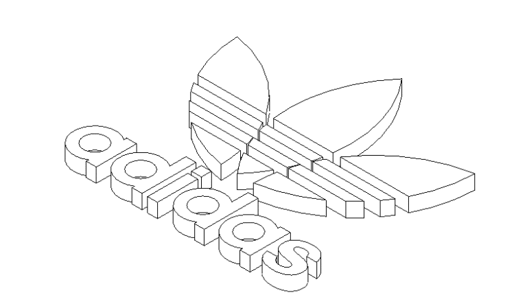 Free Revit logo family decorative wall element in BIM interior design