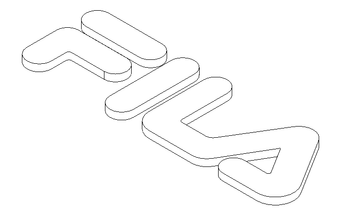 free revit logo family decorative wall element in BIM interior