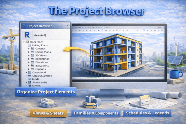 Revit Interface Explained - Revit Families Hub