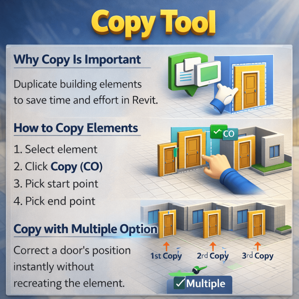 How to Use Modify Tools in Revit - Revit Families Hub
