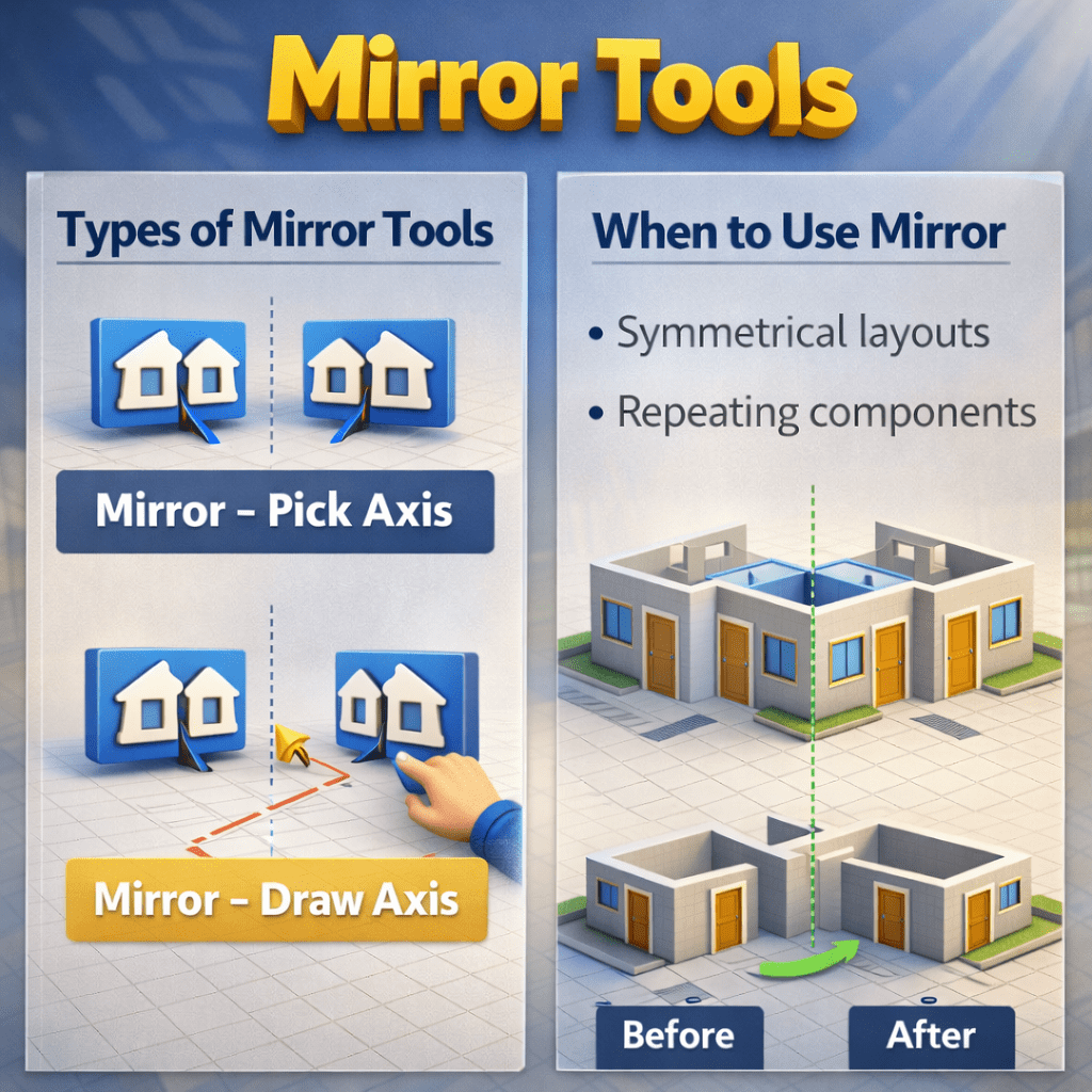 How to Use Modify Tools in Revit - Revit Families Hub