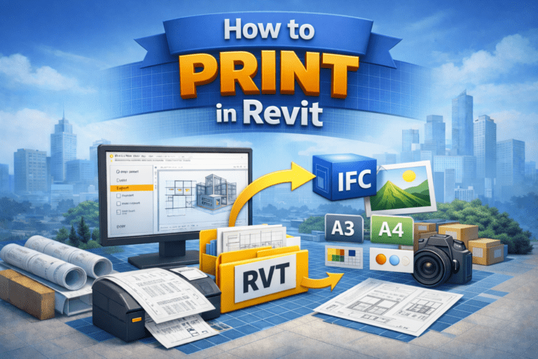 Printer Revit File How to Save Export & Print in Revit - Revit Families Hub