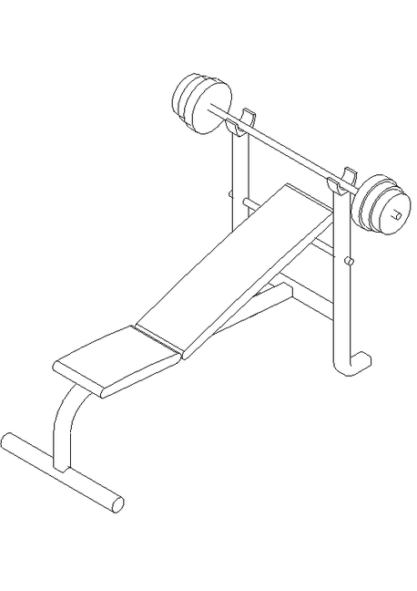 1 Best Gym Lifting Platform Revit Family for gym BIM design