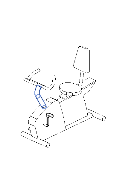 1 Best Recumbent Bike Revit Families for gym design and professional BIM fitness projects