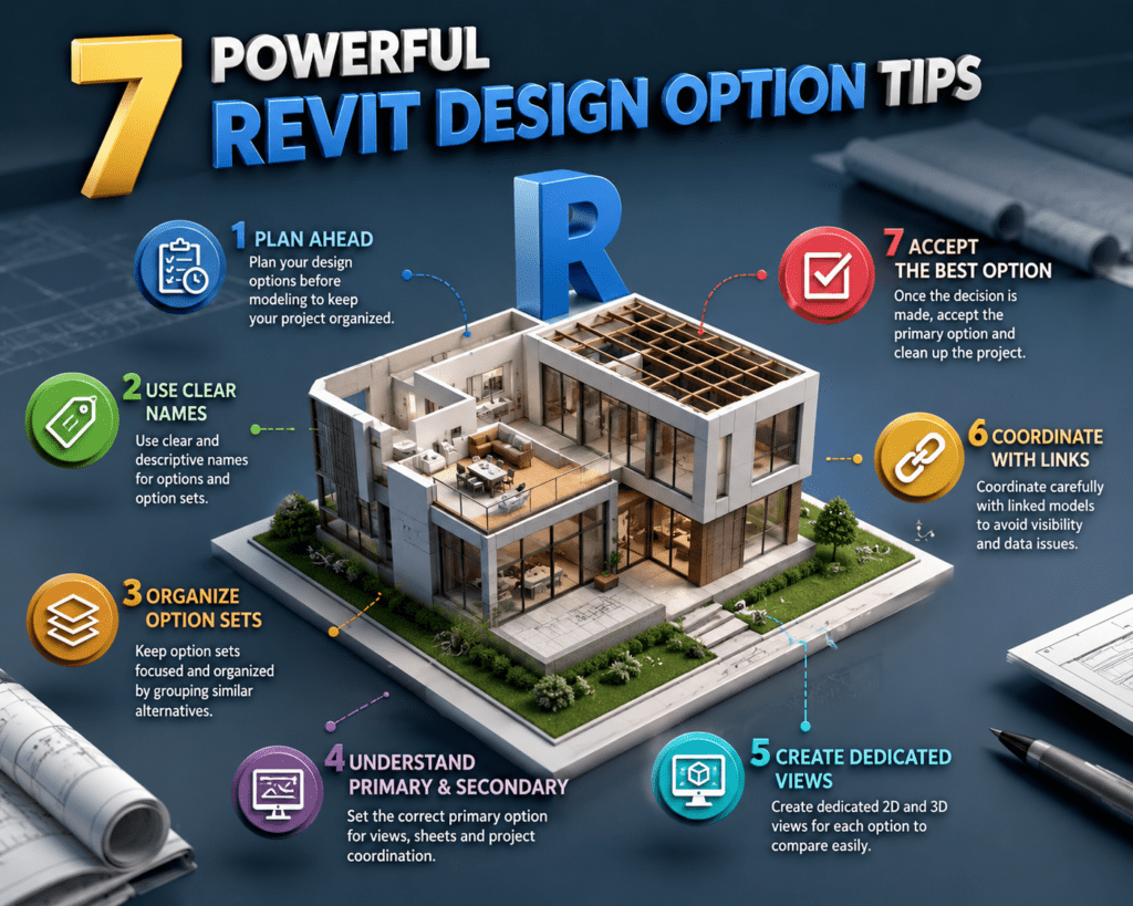 7 Powerful Revit Design Option Tips