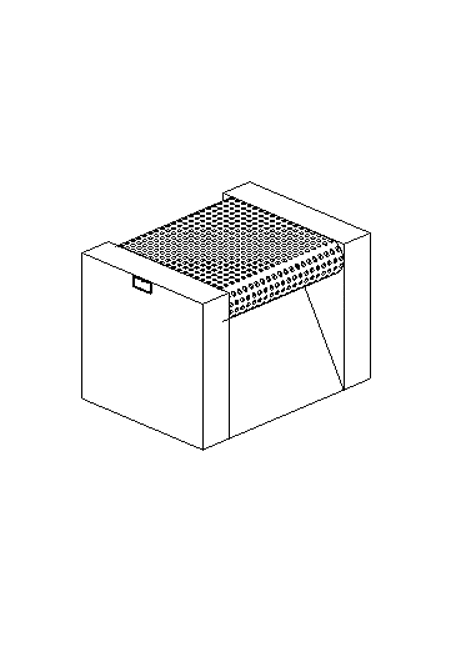 1 Powerful Steel Storage Bin Revit Family