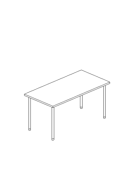 1 Powerful Simple Office Table Revit Family for office interior design