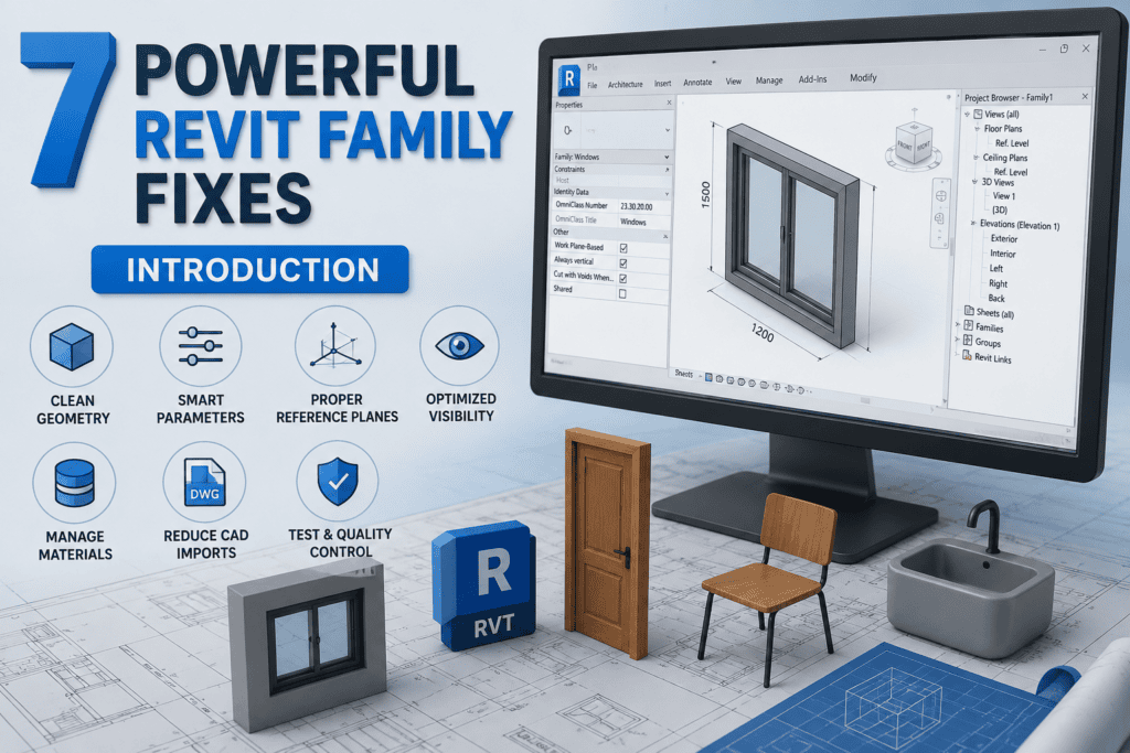 7 Powerful Revit Family Fixes part (2)