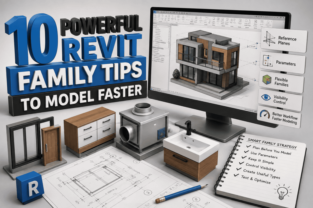 10 Powerful Revit Family Tips to Model Faster