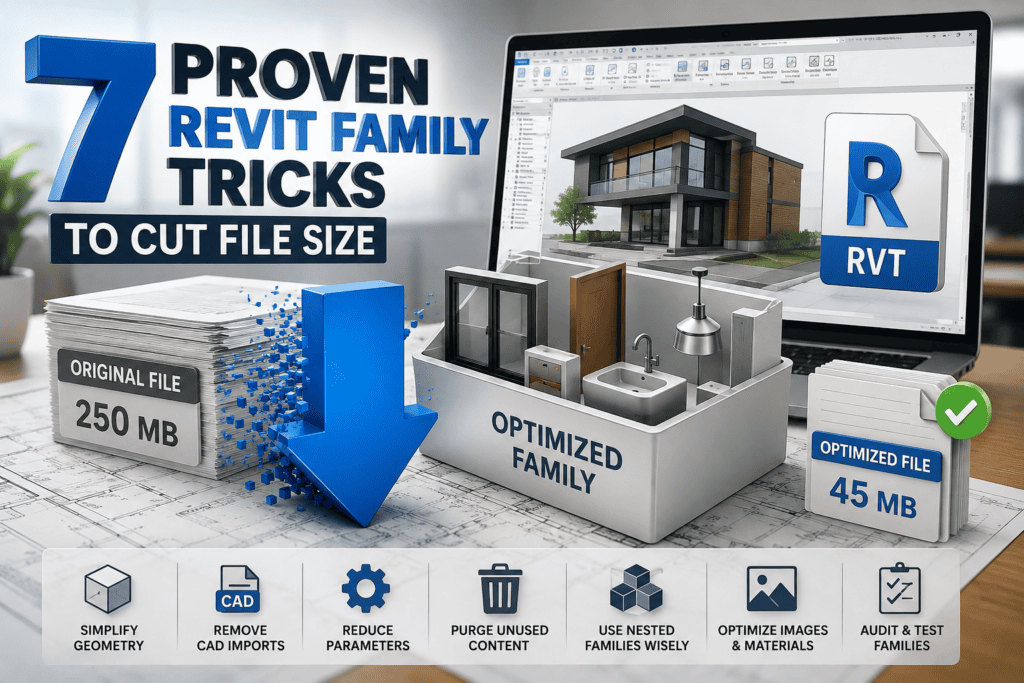 7 Proven Revit Family Tricks to Cut File Size