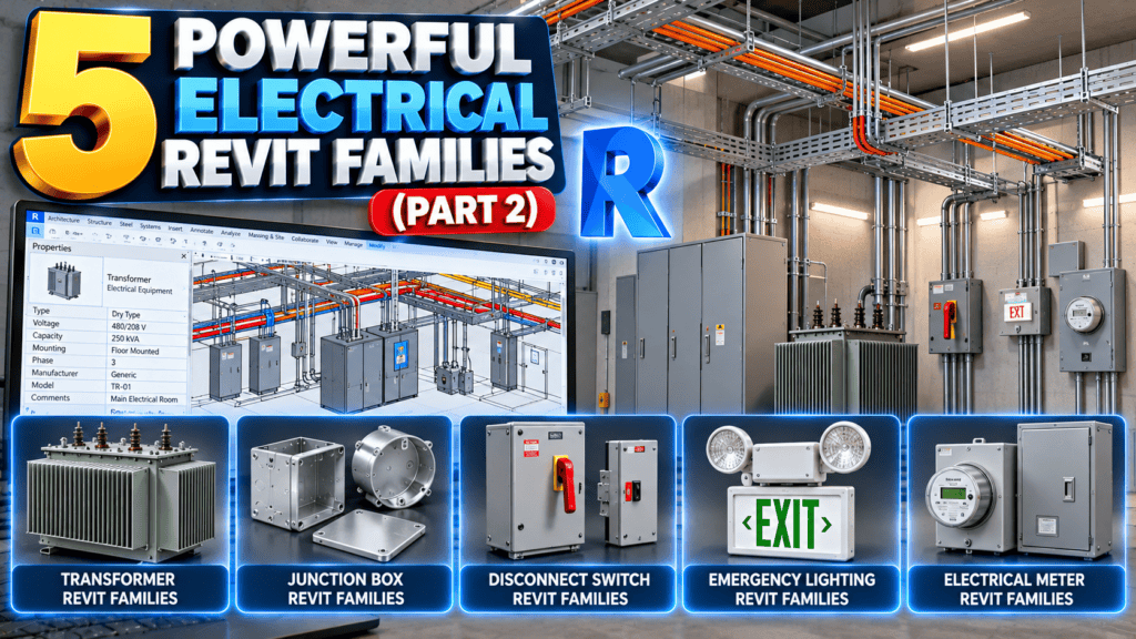 5 Powerful Electrical Revit Families (part2)